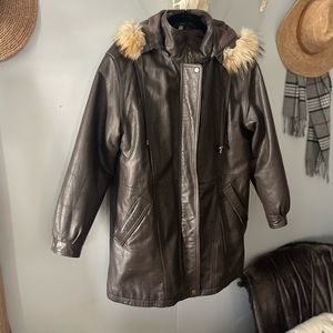 90’s Vintage Leather Jacket